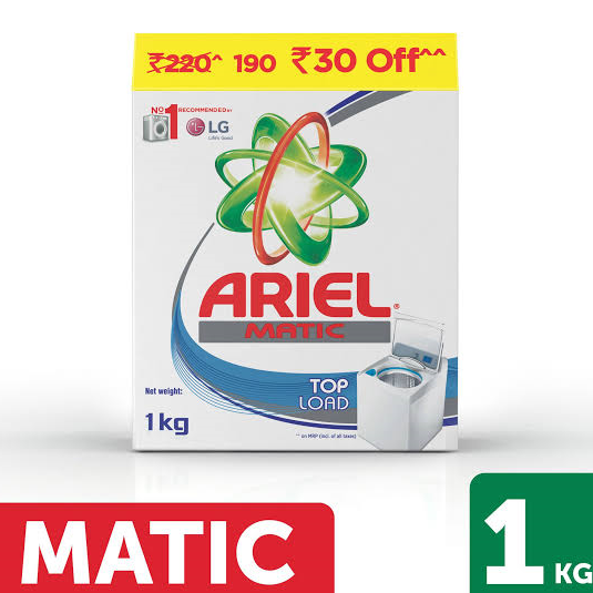 Ariel Top Load/ஏரியல் (TL) பவுடர் 1Kg